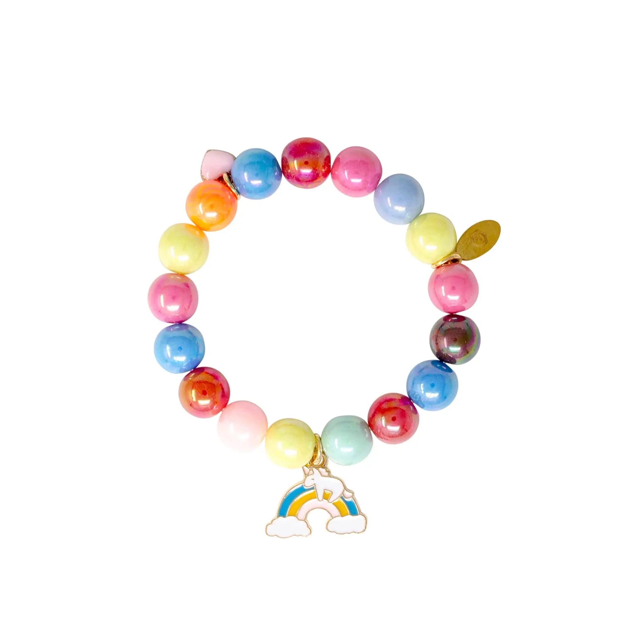 Bright Gum Ball Stretchy Unicorn Bracelets