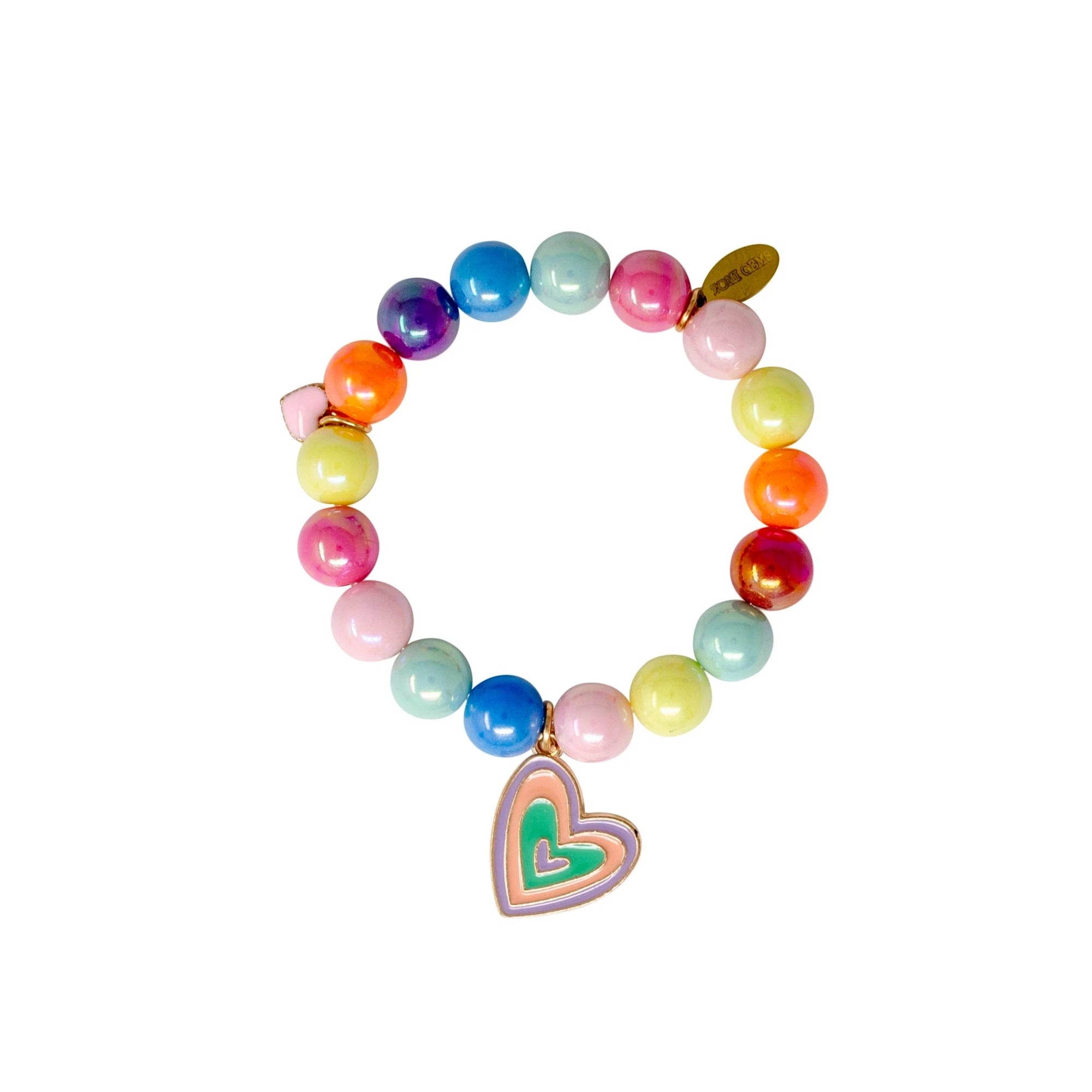 Bright Gum Ball Stretchy Unicorn Bracelets