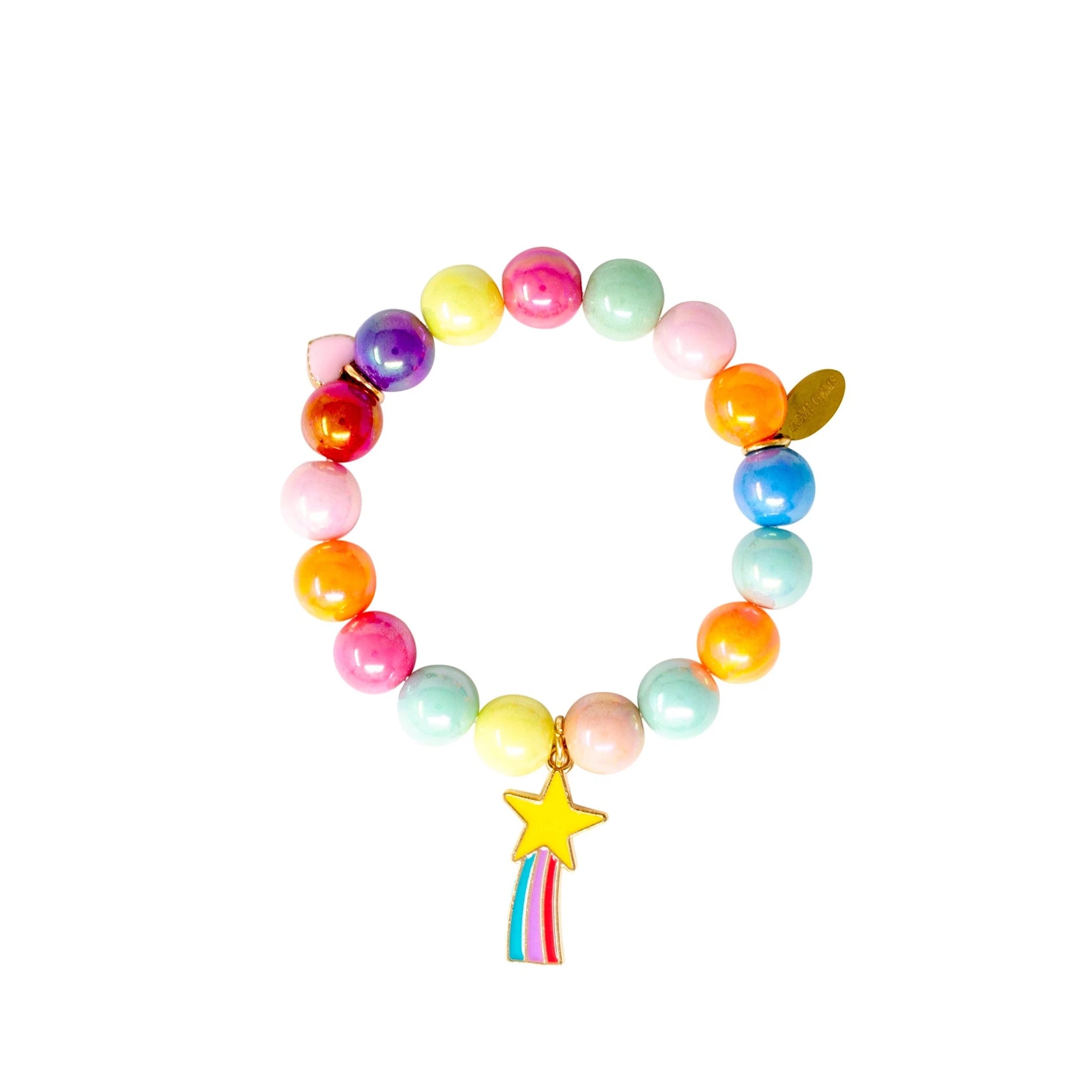 Bright Gum Ball Stretchy Unicorn Bracelets