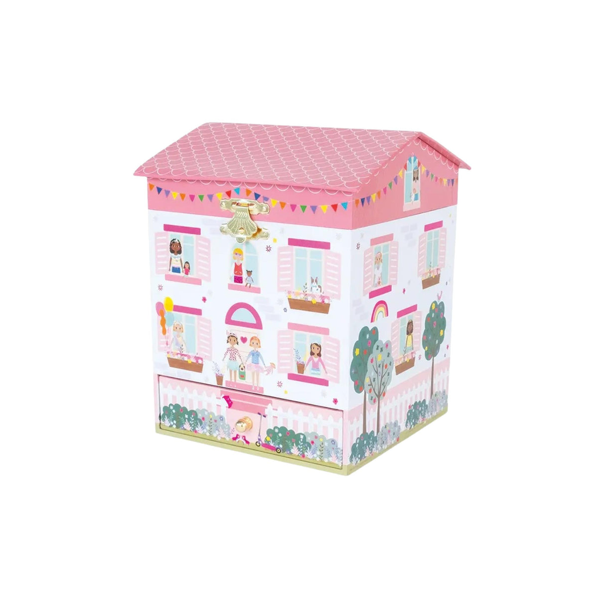 Doll House Musical Jewelry Box