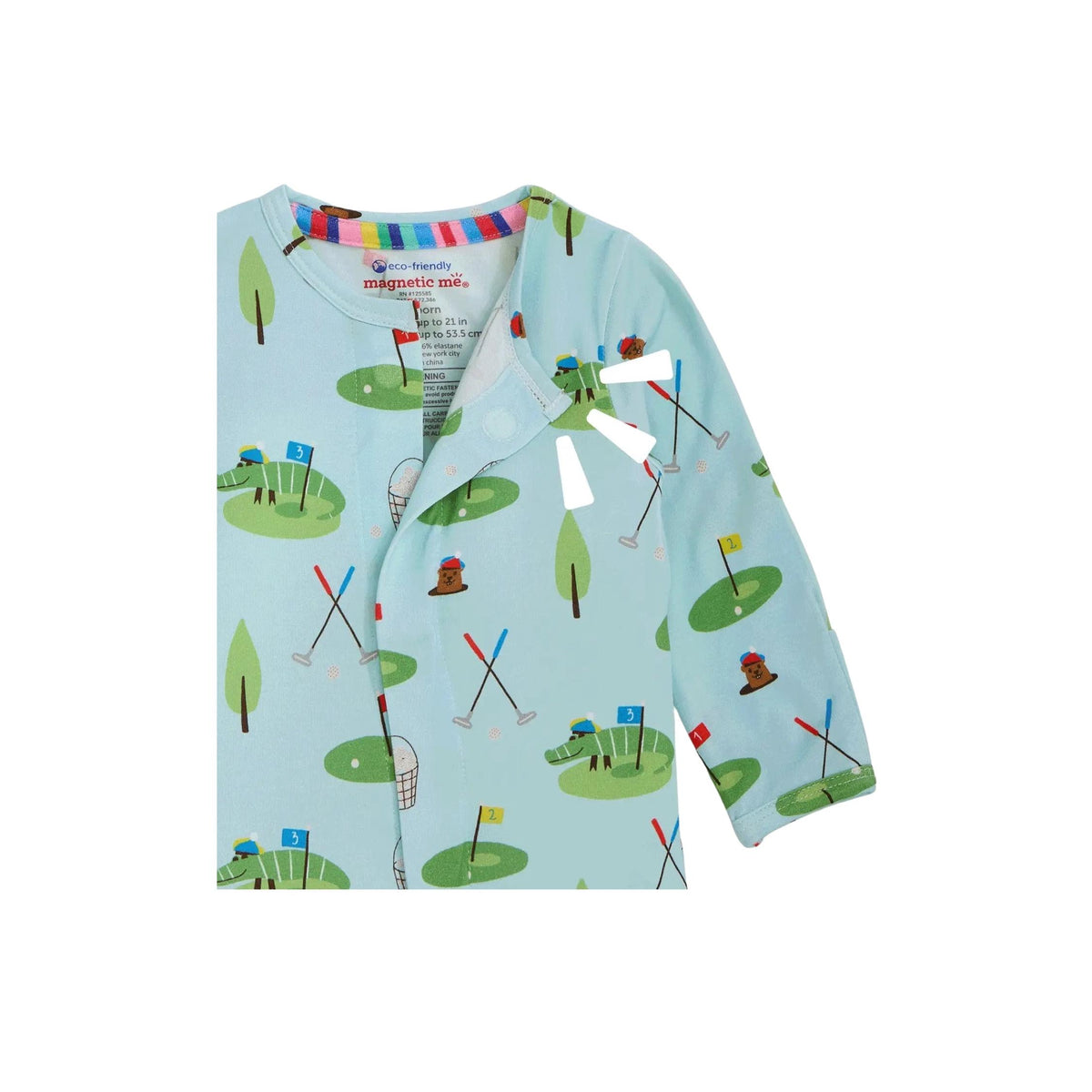 Gopher It Magnetic Closure Convertible Romper