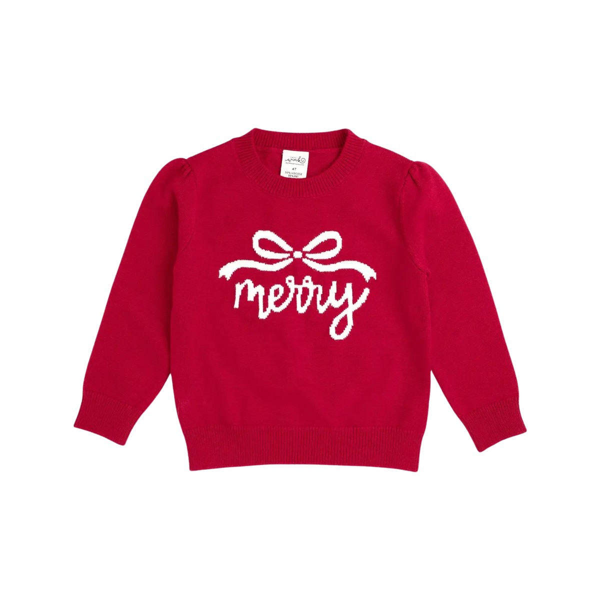 Merry Bow Christmas Sweater
