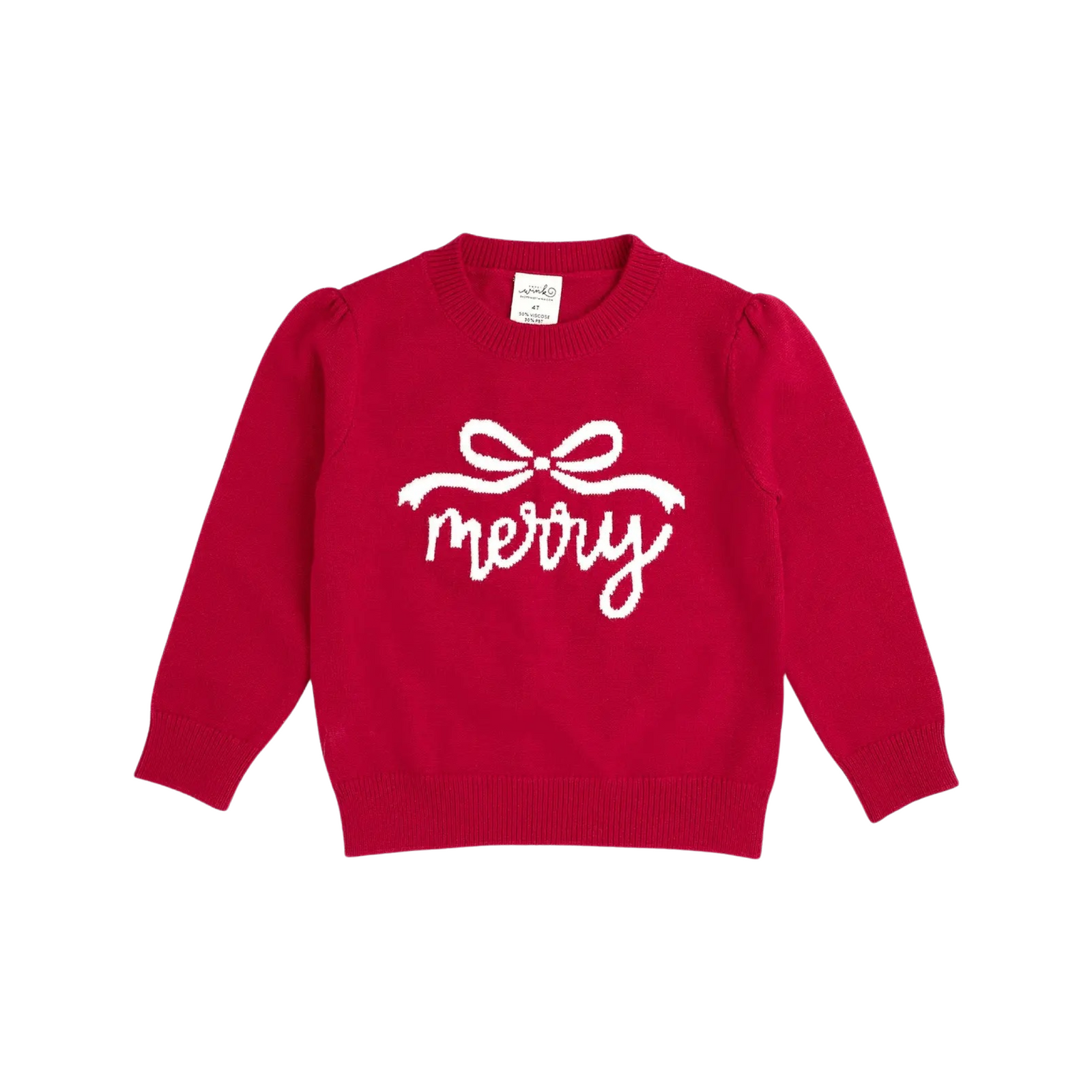 Merry Bow Christmas Sweater