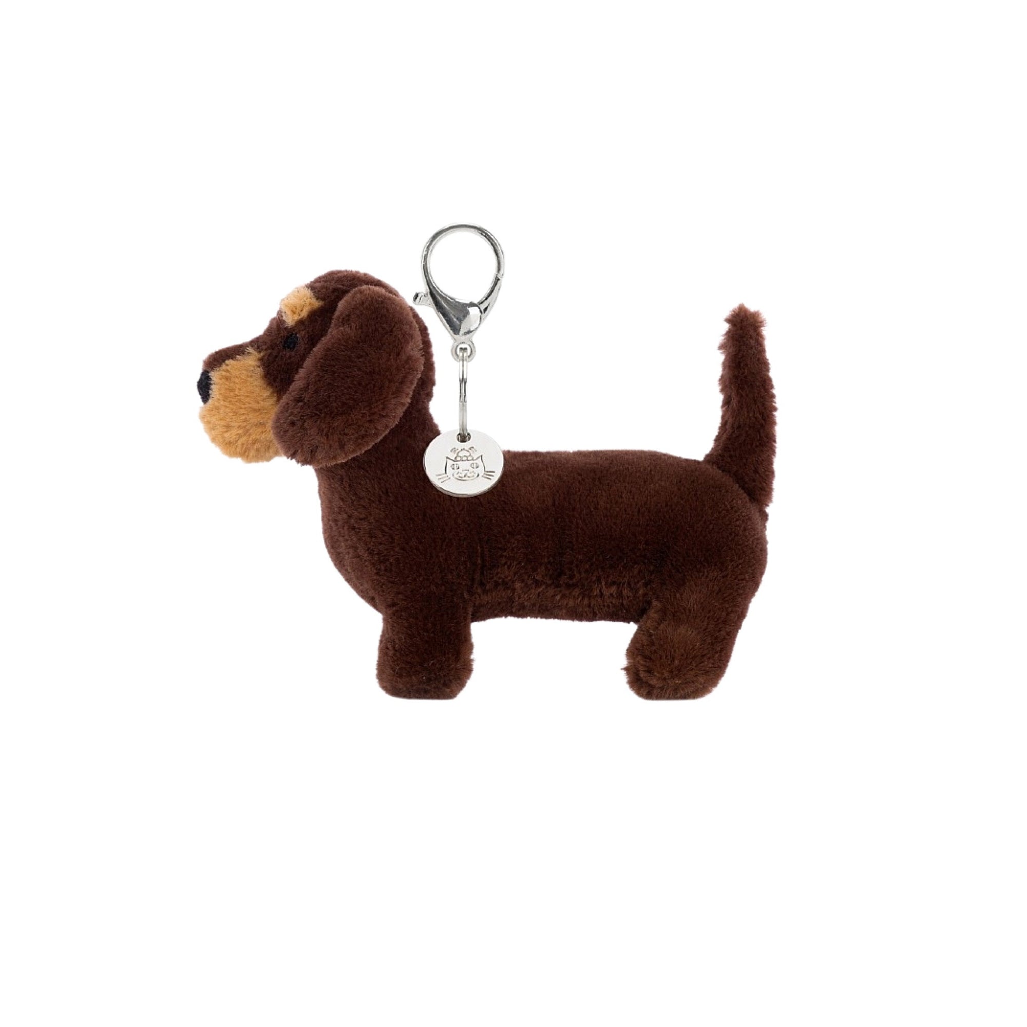 Otto Sausage Dog Bag Charm Plush