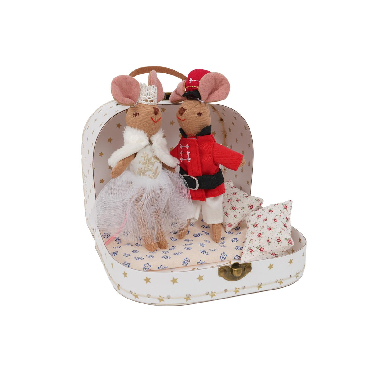 Nutcracker Mice in Suitcase