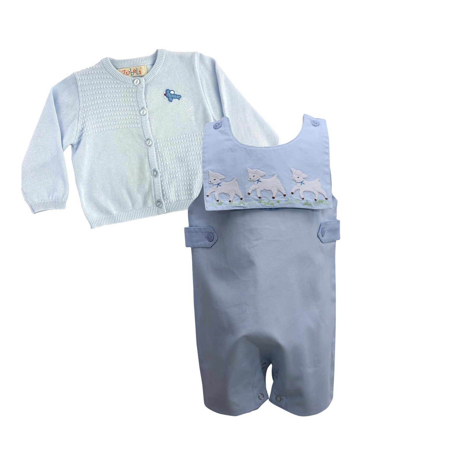 Reversible Collar Lamb Romper