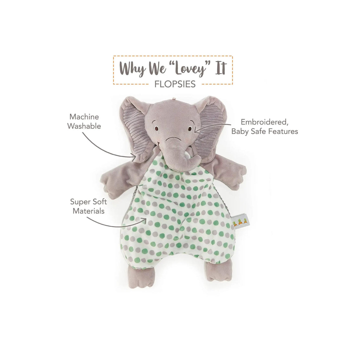 Flopsie Baby Lovey Blankie