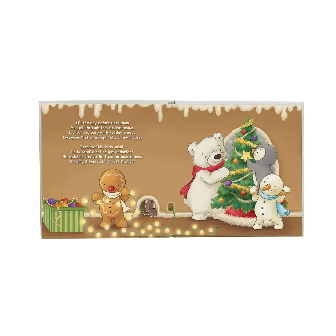 The Littlest Holiday Helper Board Book