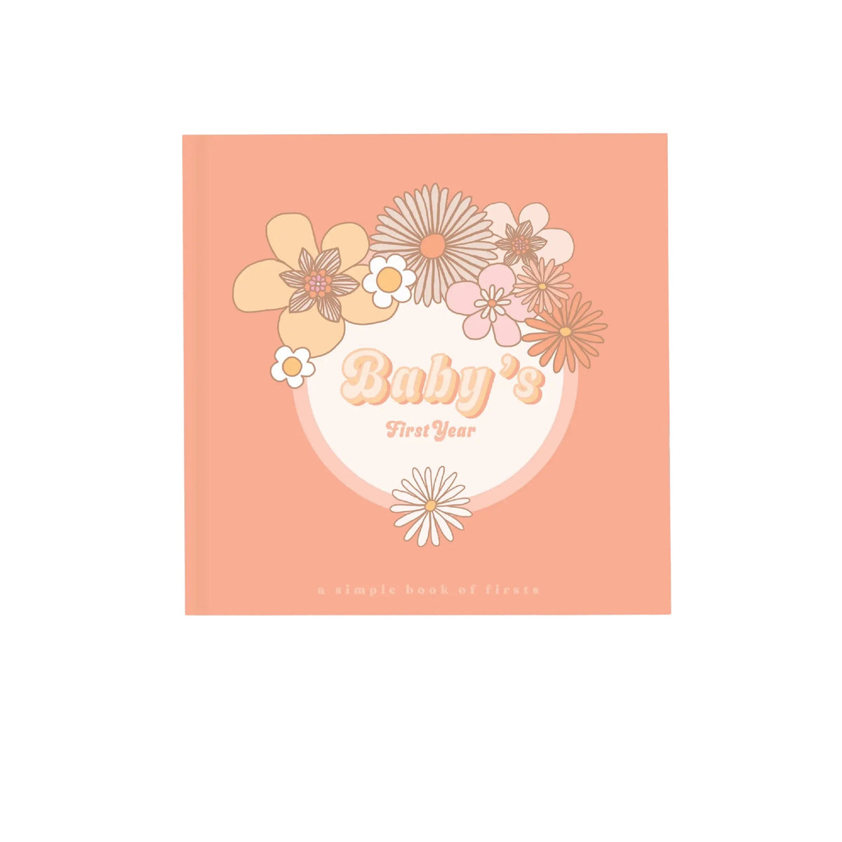 Flower Child Baby’s 1st Year Memory Book
