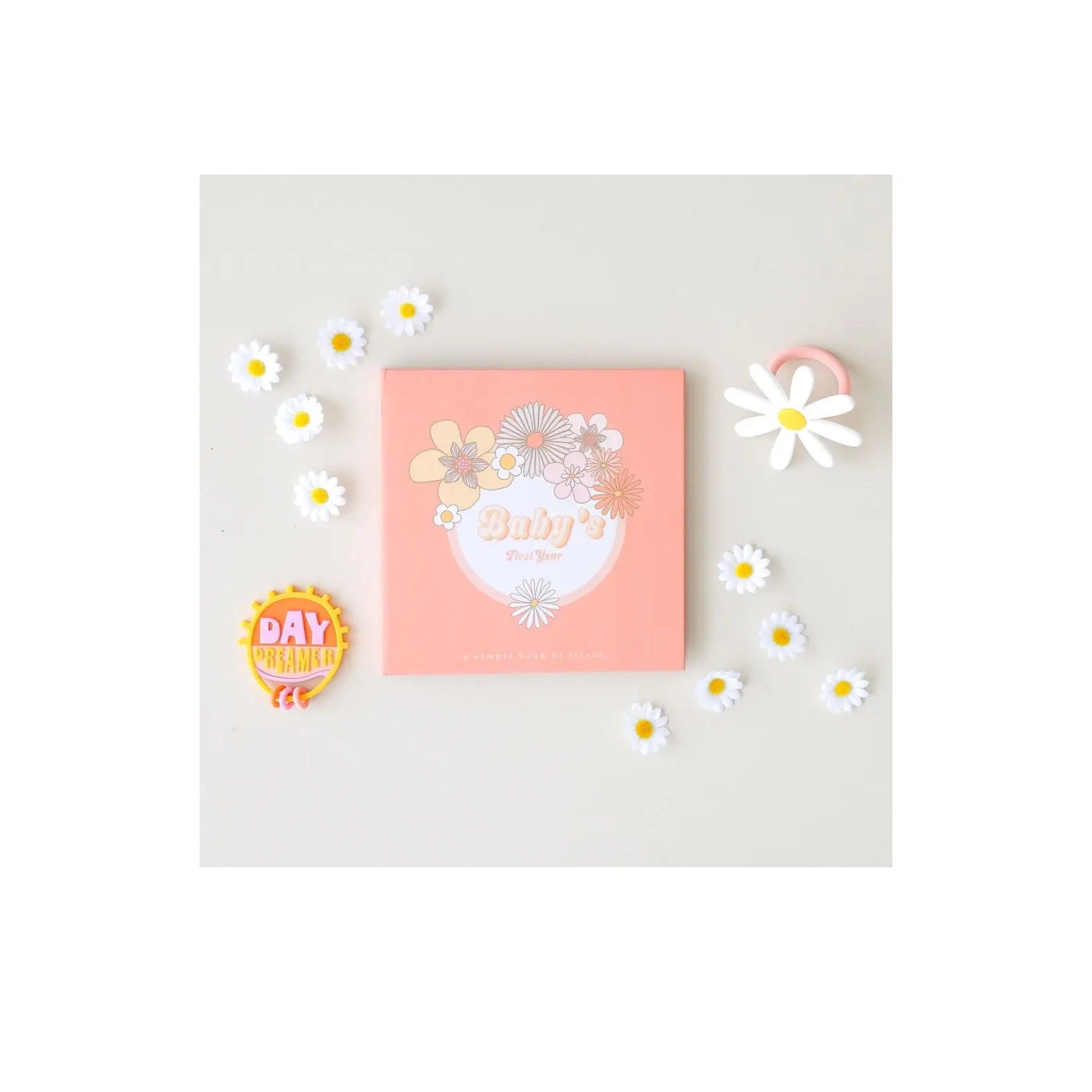Flower Child Baby’s 1st Year Memory Book