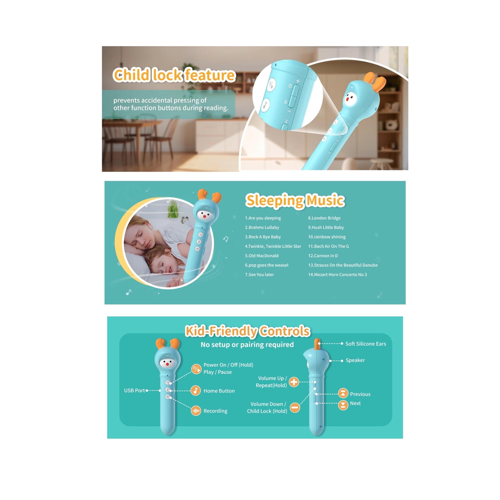 Touch & Talk Pen For Early Learning