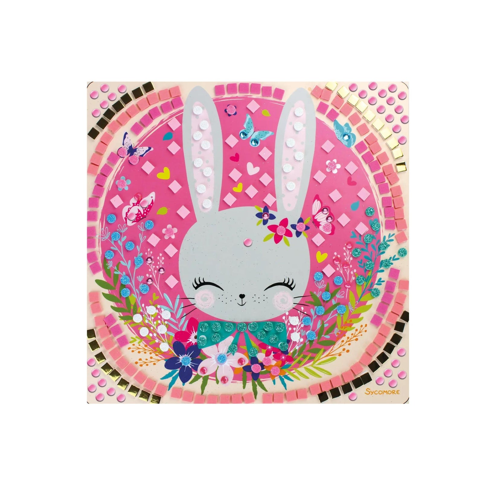 Stick & Fun Cute Pets & Savannah Animals Mosaics Kits