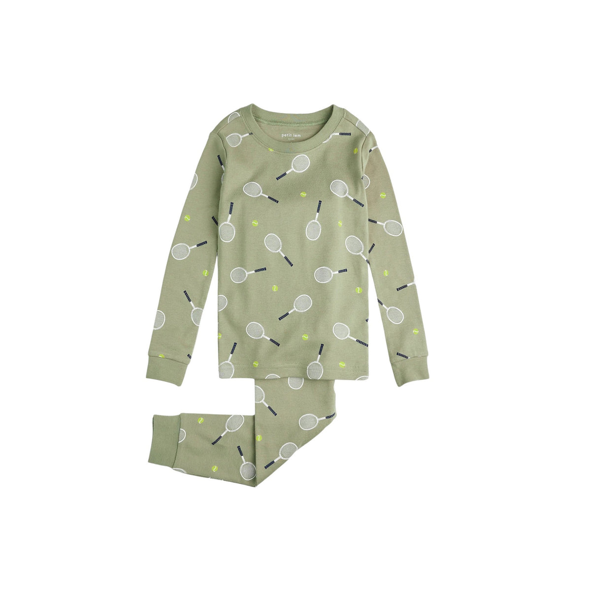 Tennis Print Pajama Set