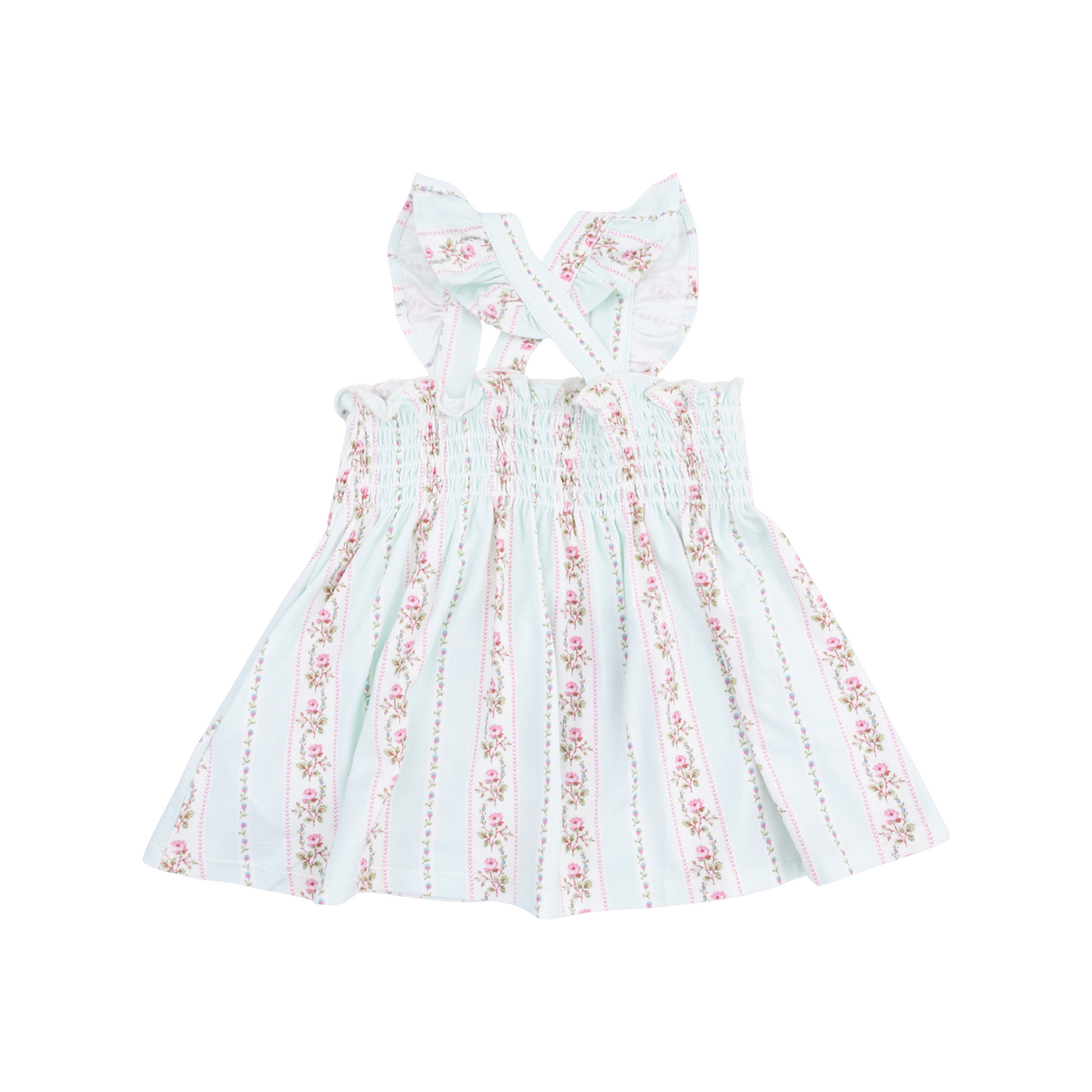 Antoinette Stripe Smocked Top With Bloomer