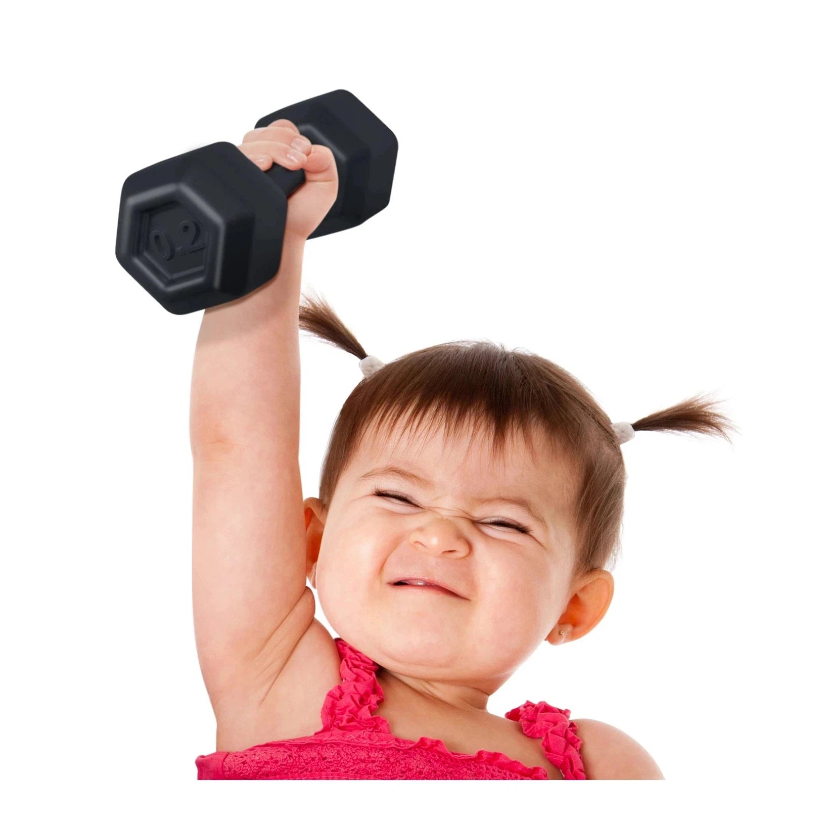 Buff Baby Dumbbell Rattle