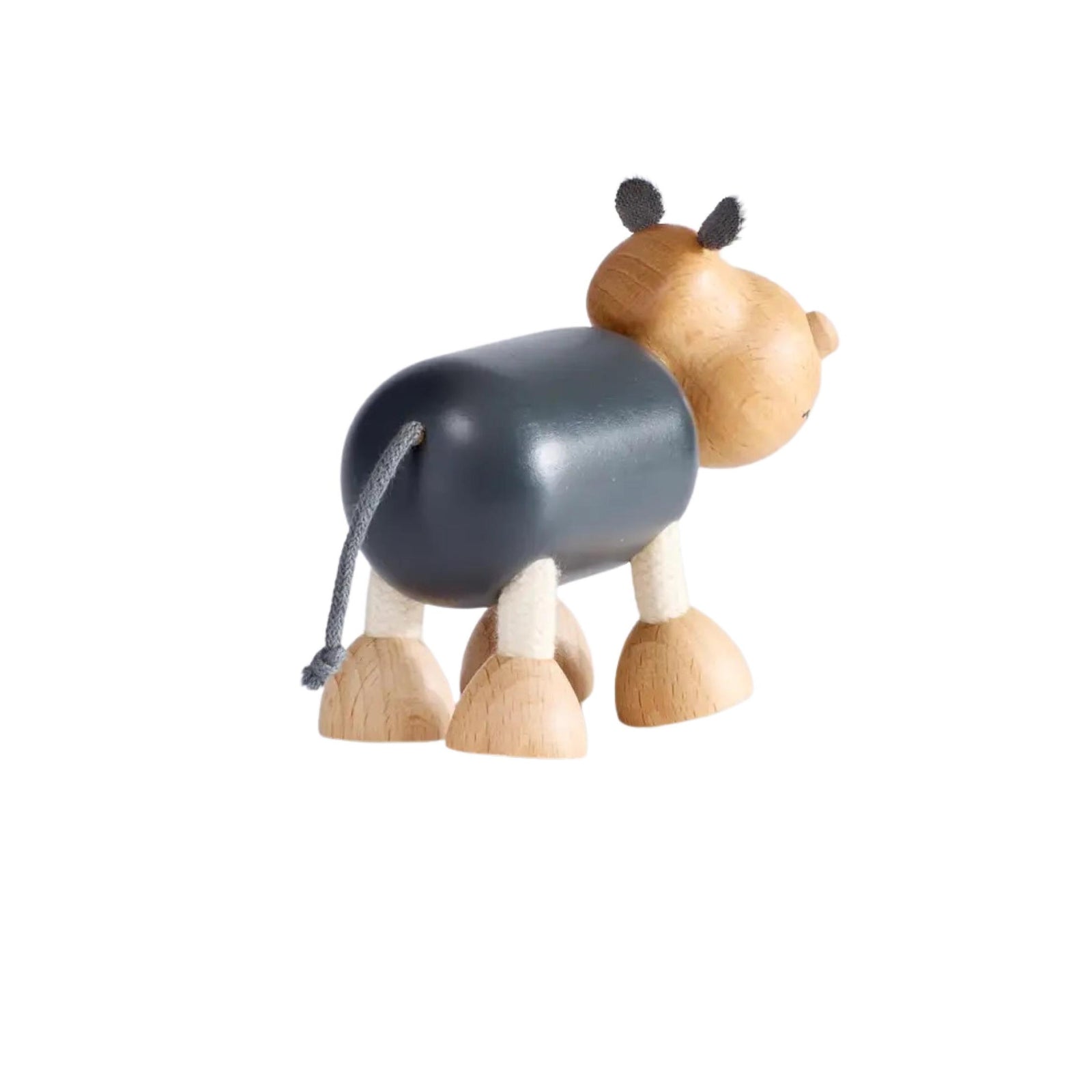 Wooden Hippo Toy