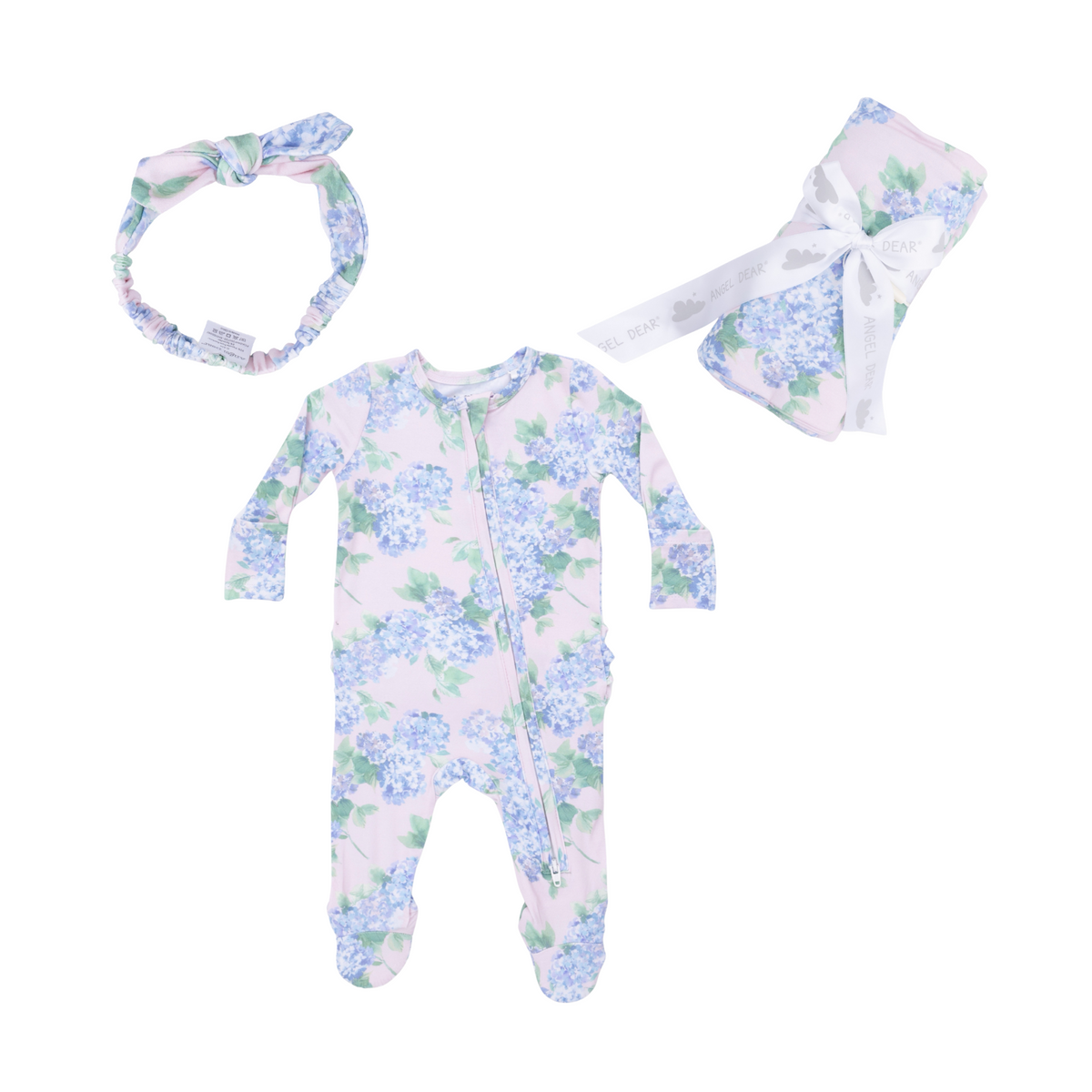 Hydrangeas Swaddle Blanket