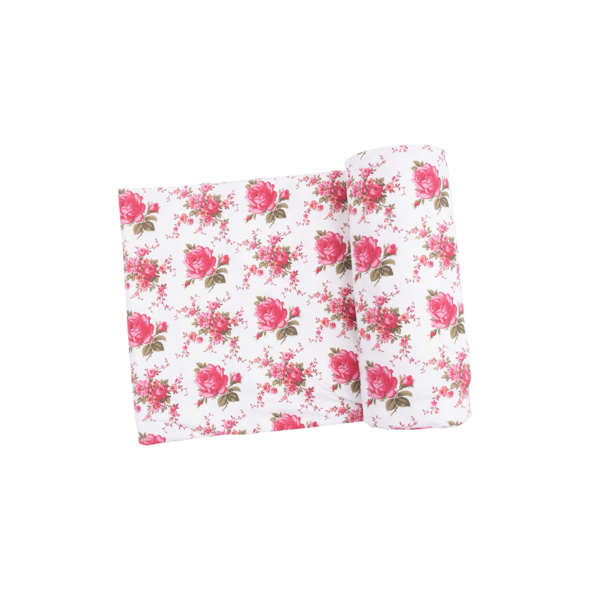 Elegant Roses Swaddle Blanket