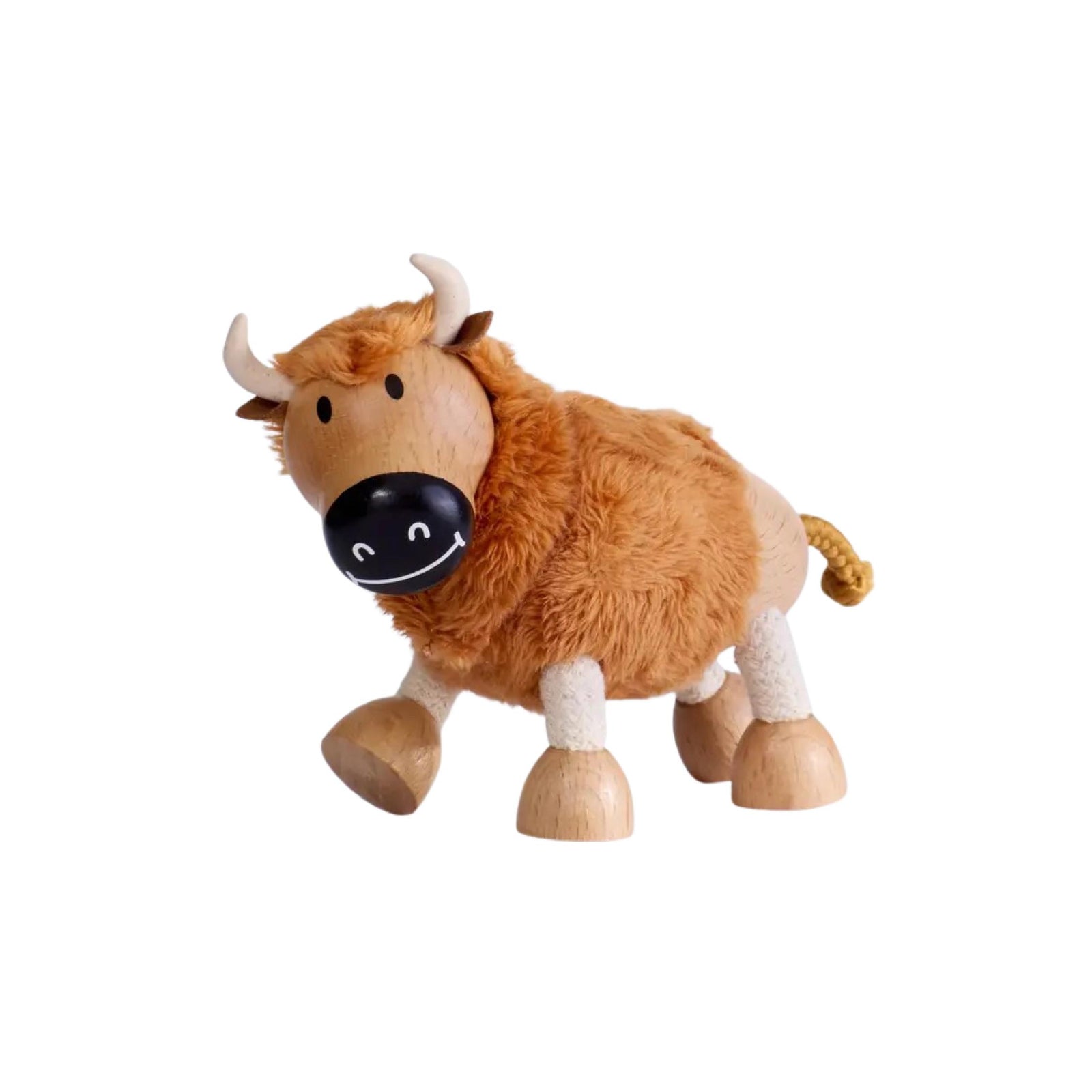 Wooden Buffalo Toy