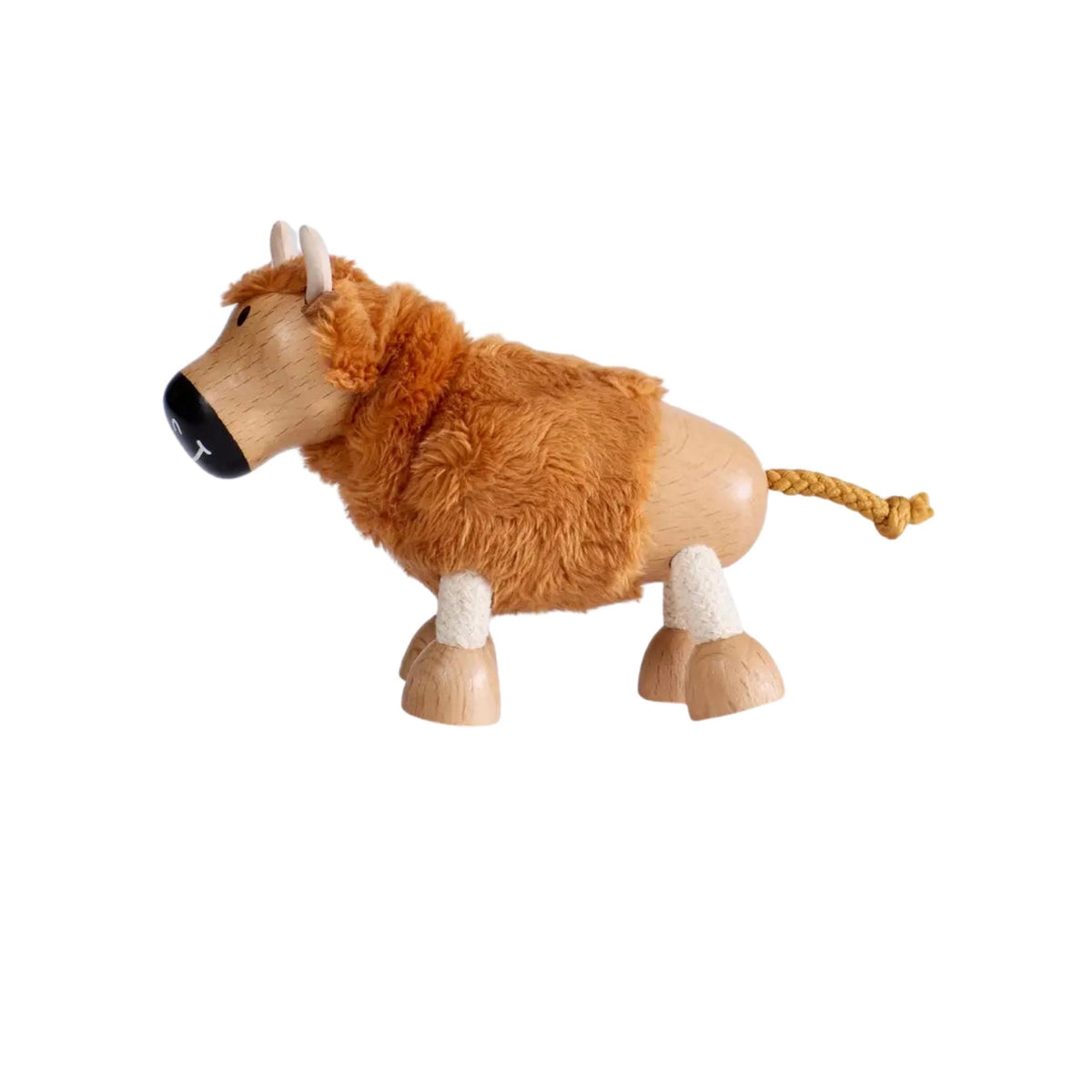 Wooden Buffalo Toy