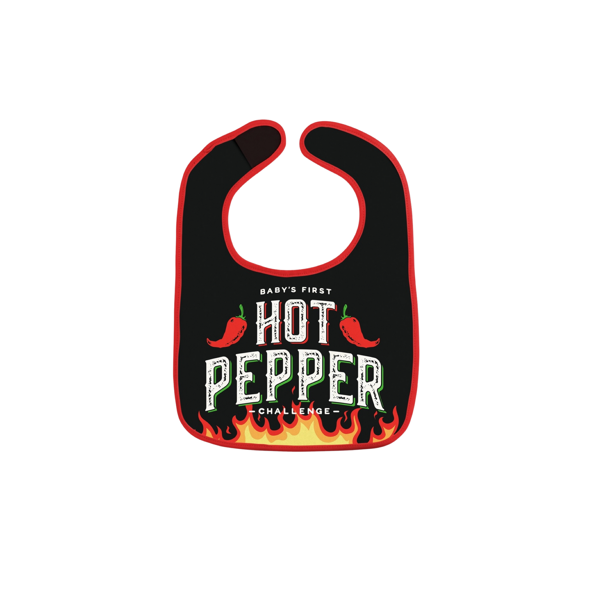 Bib and Teether Set Hot Pepper