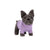Purple Sweater French Bulldog Plush