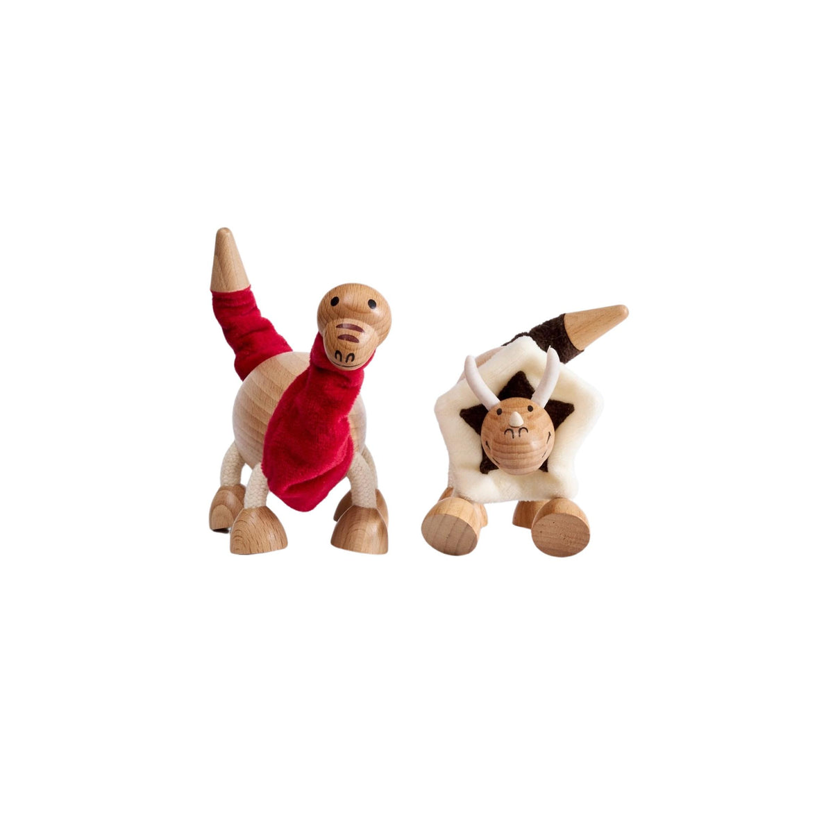 Hidden Valley Mini Crate-2 Wooden Dinosaur Gift Set