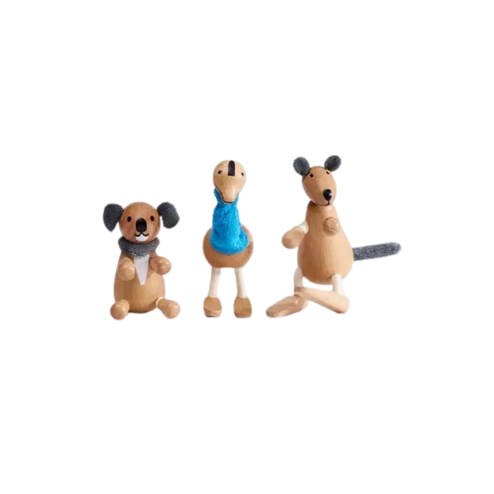 Outback Wooden Animal Mini Bundle in Gift Crate