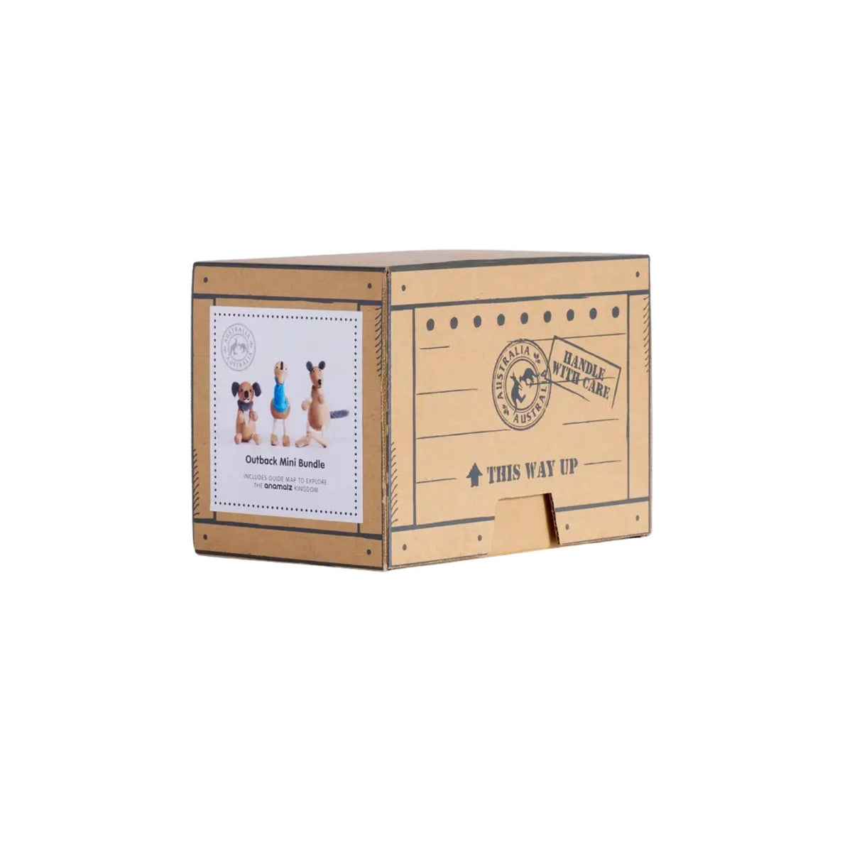 Outback Wooden Animal Mini Bundle in Gift Crate