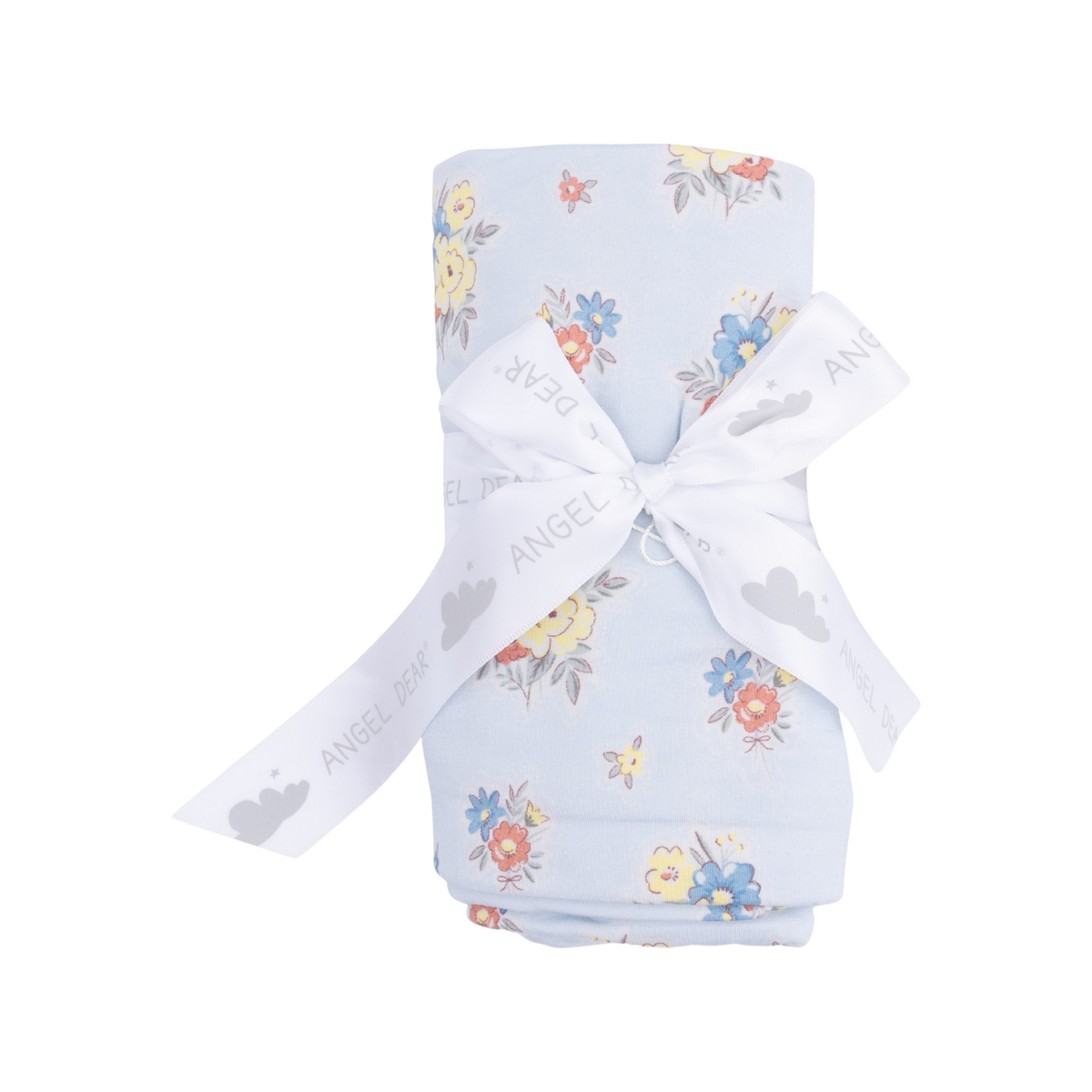 Country Stitch Floral Swaddle Blanket