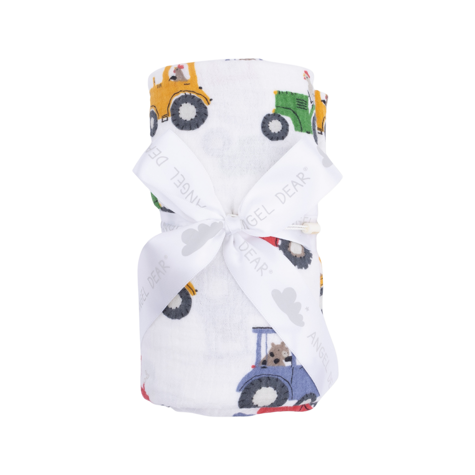 Tractor Friends Swaddle Blanket