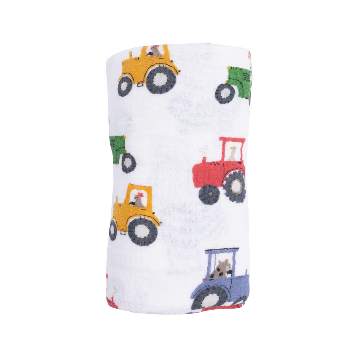 Tractor Friends Swaddle Blanket