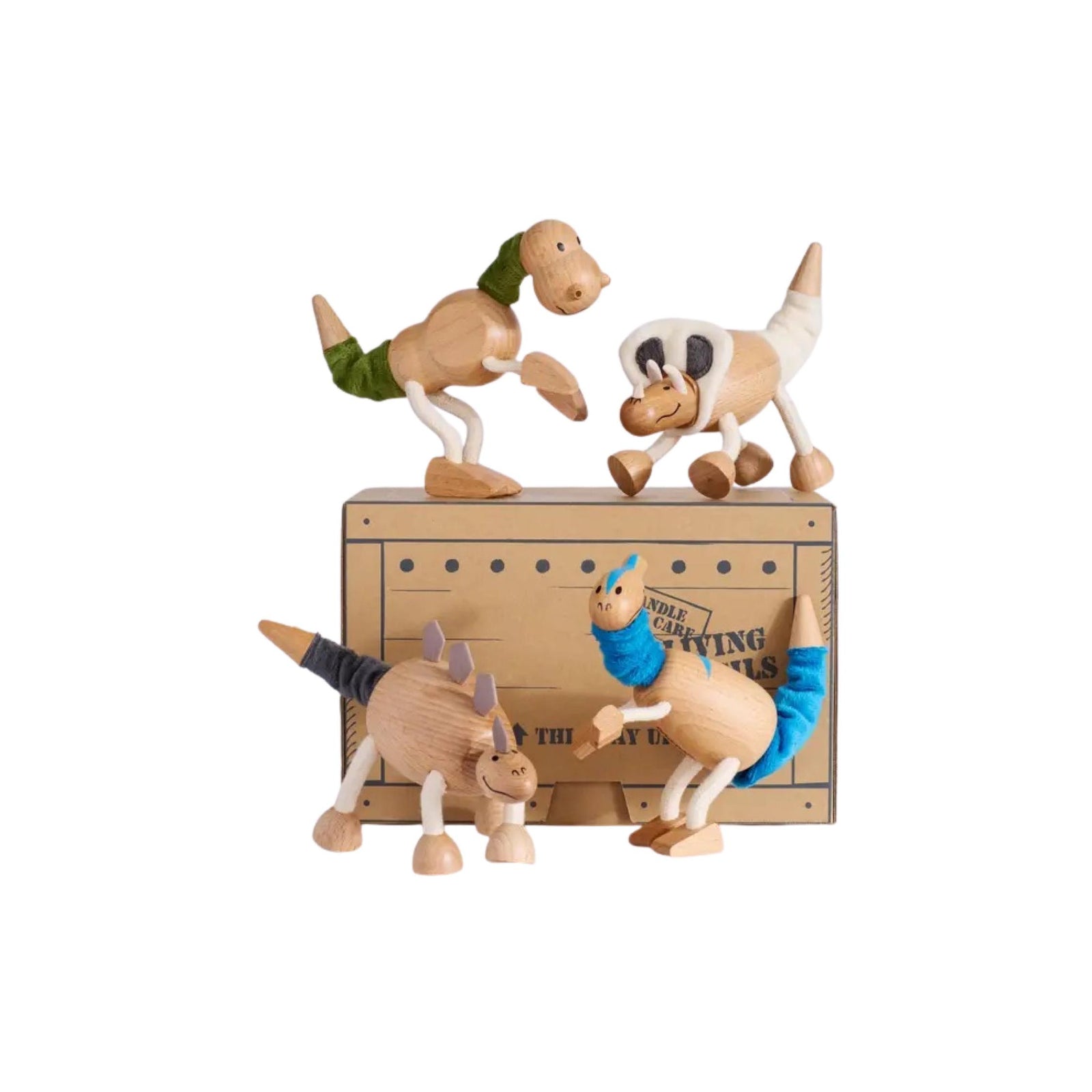 Hidden Valley Bundle Wooden Dinosaur Gift Crate