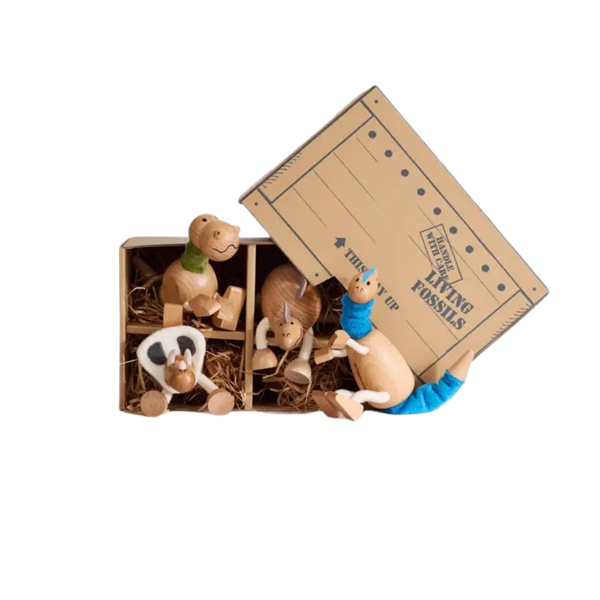 Hidden Valley Bundle Wooden Dinosaur Gift Crate