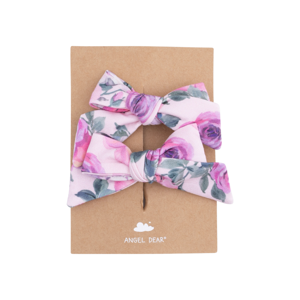Rose Abundance 2Pk Bow Clips