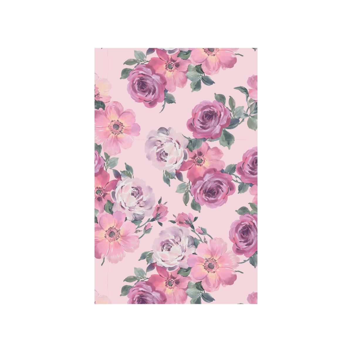 Rose Abundance Swaddle Blanket