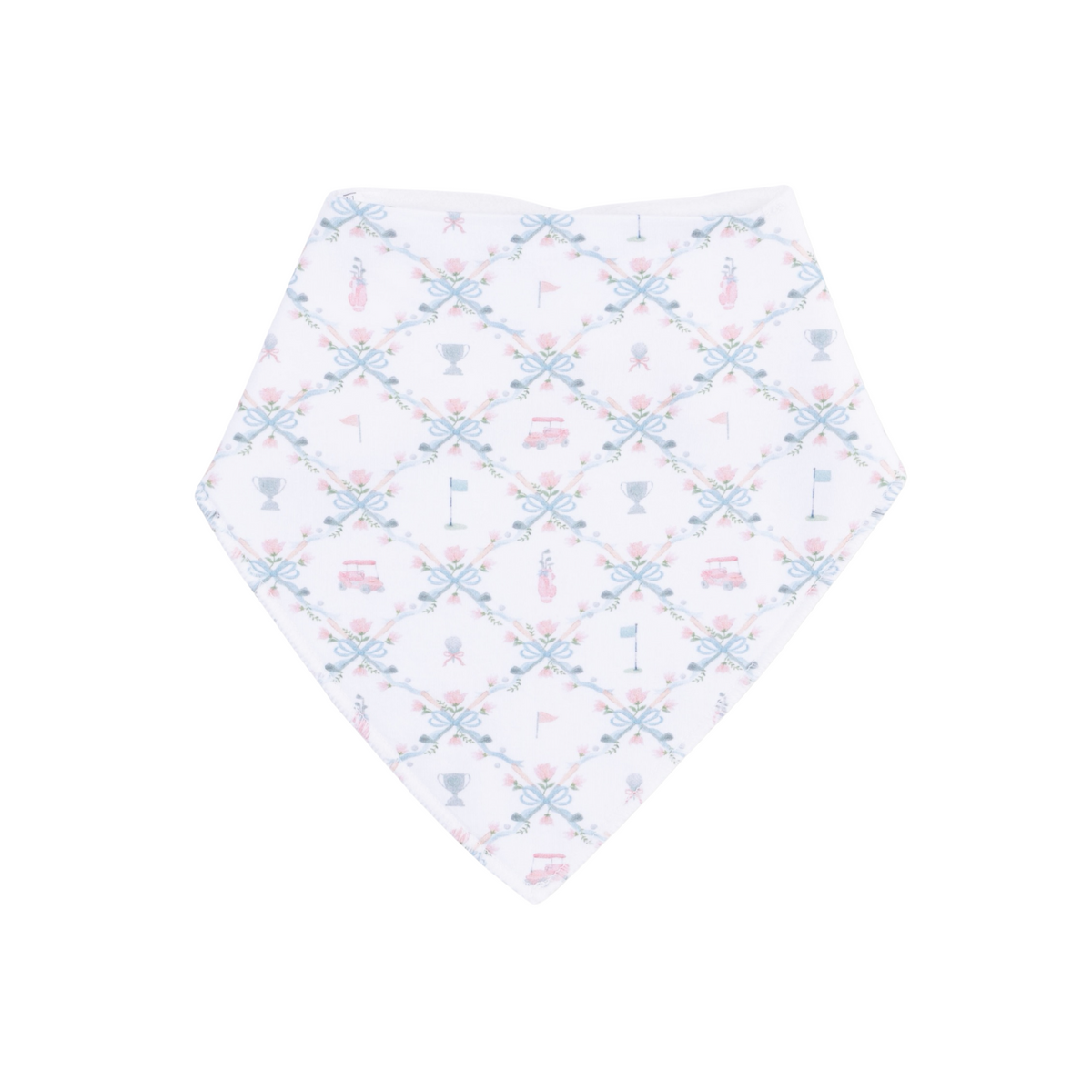 Golf Trellis Bandana Bib