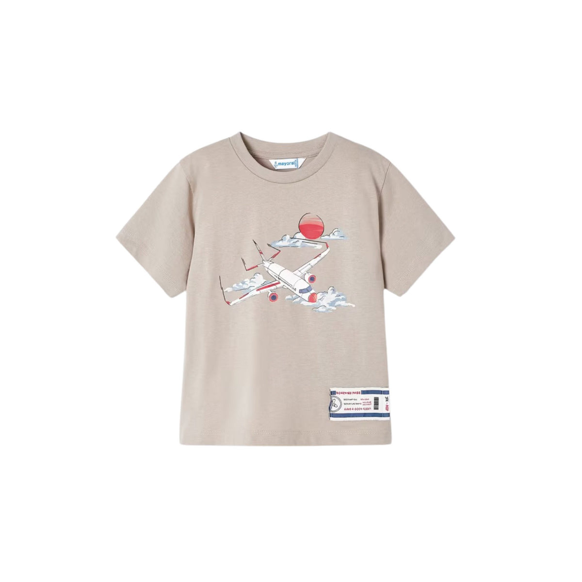 Boys Airplane Graphic T-Shirt