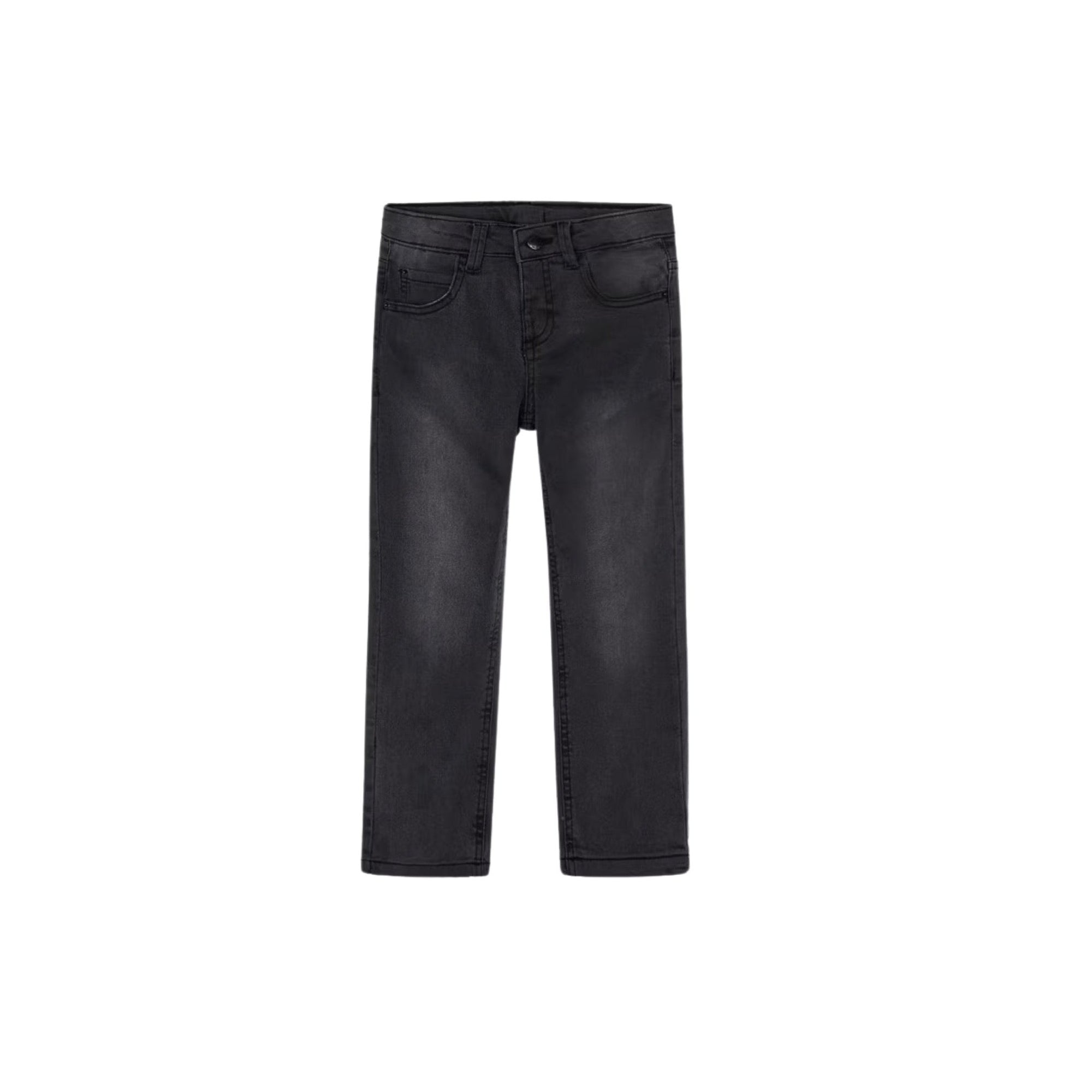 Regular Fit Black Jeans