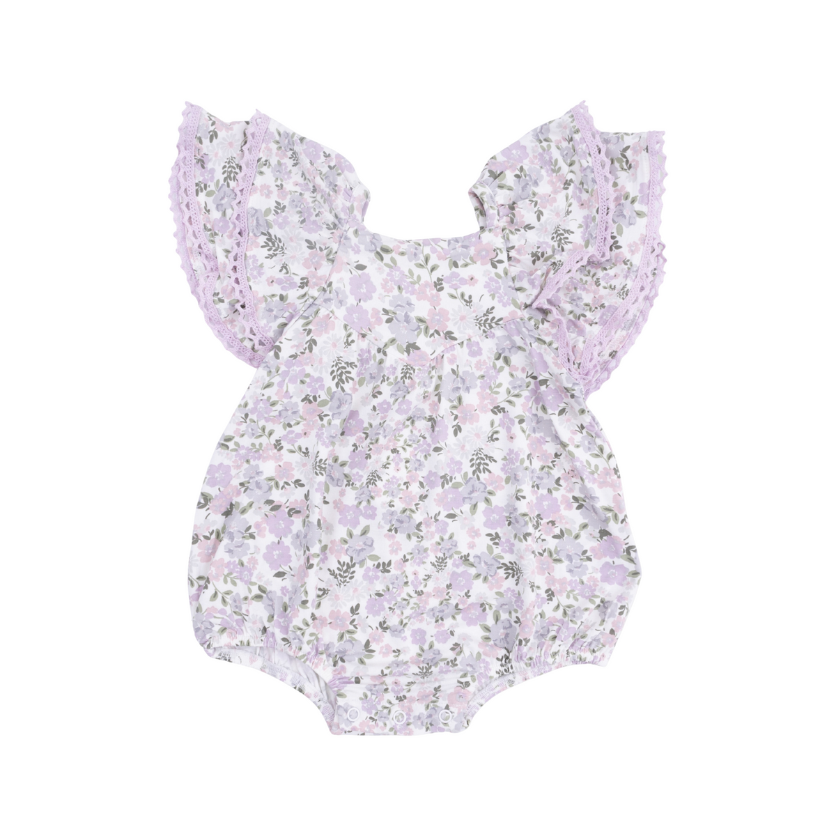 Shannon Floral V-Neck Bubble Romper
