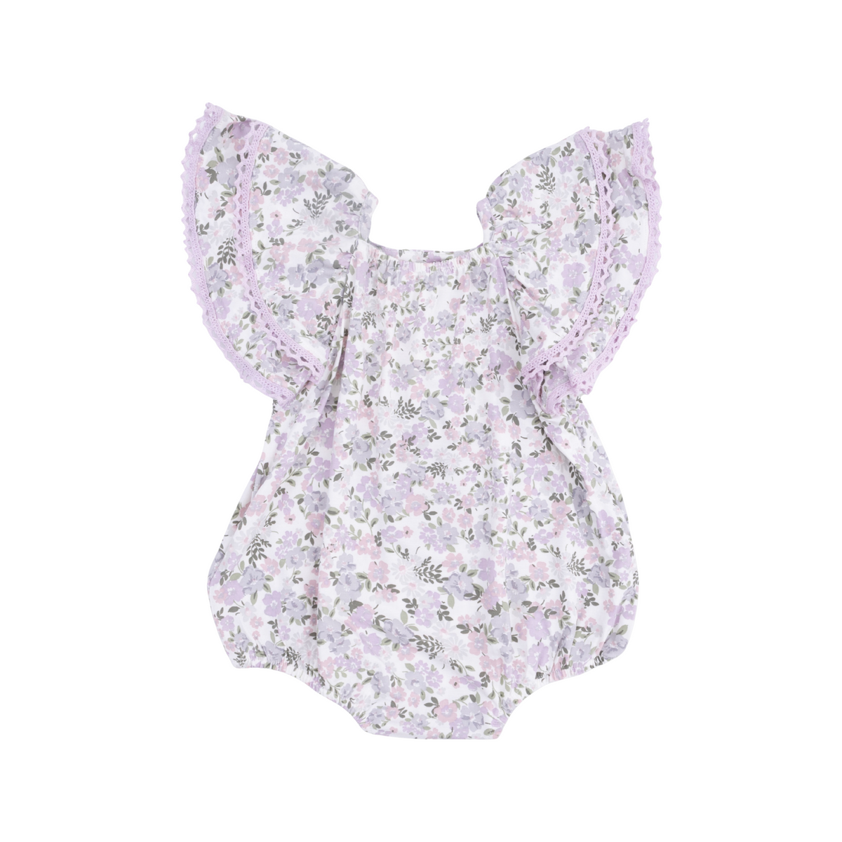 Shannon Floral V-Neck Bubble Romper