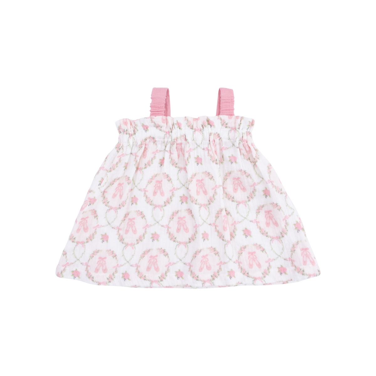 Cameo Ballet Shoes Top with Bows & Ruffle Leg Bloomer Set