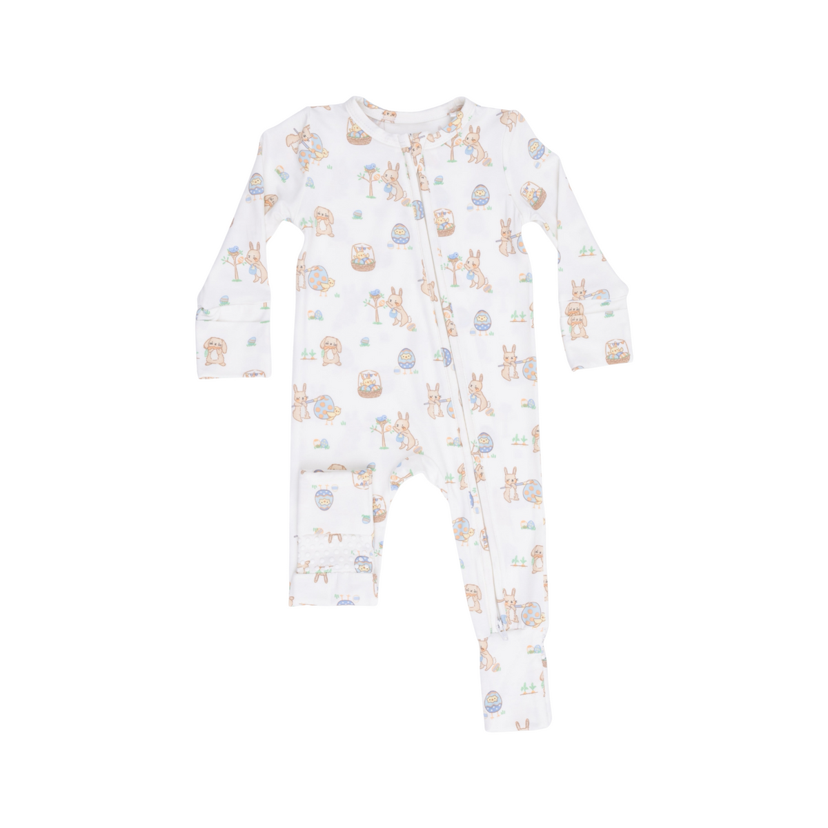 Easter Egg Hunt Convertible Romper Neutral
