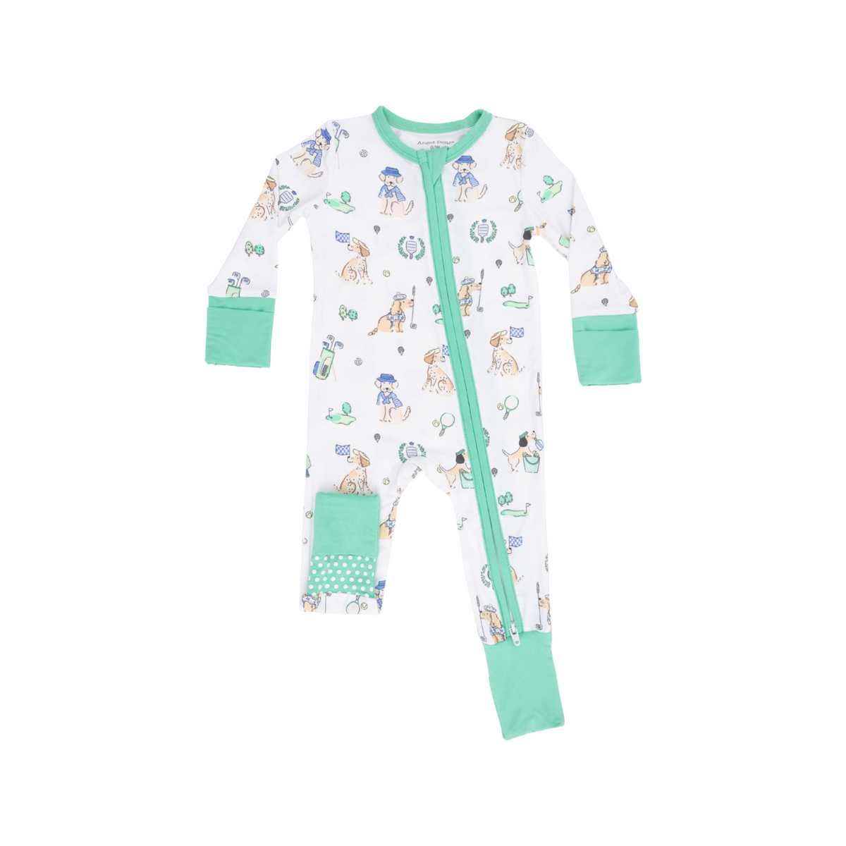 Country Club Dogs Neutral Convertible Romper