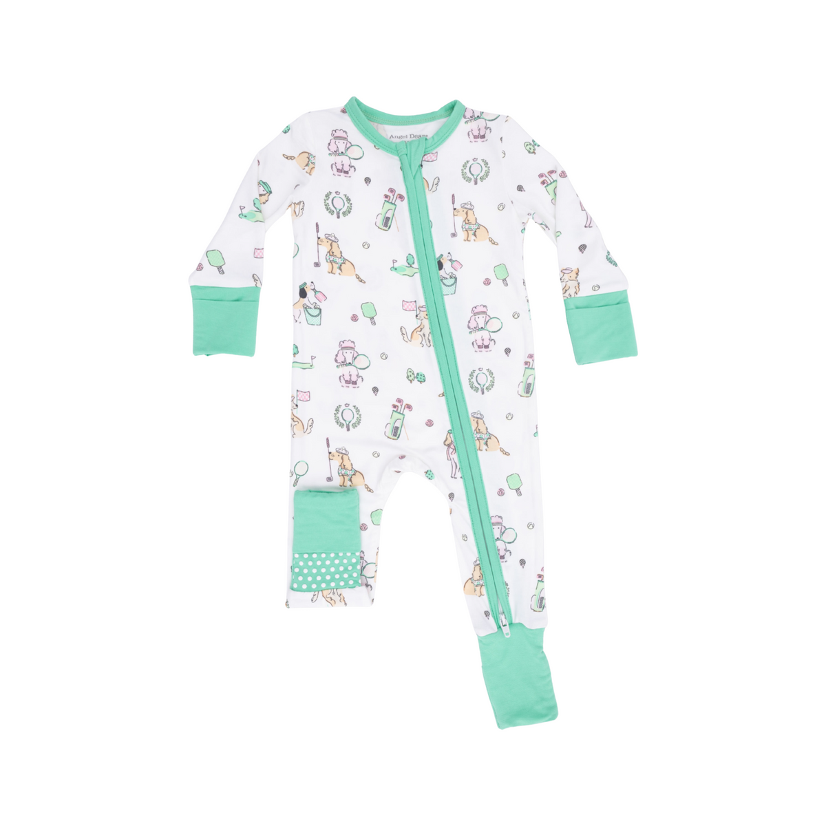 Country Club Dogs Pink Convertible Romper