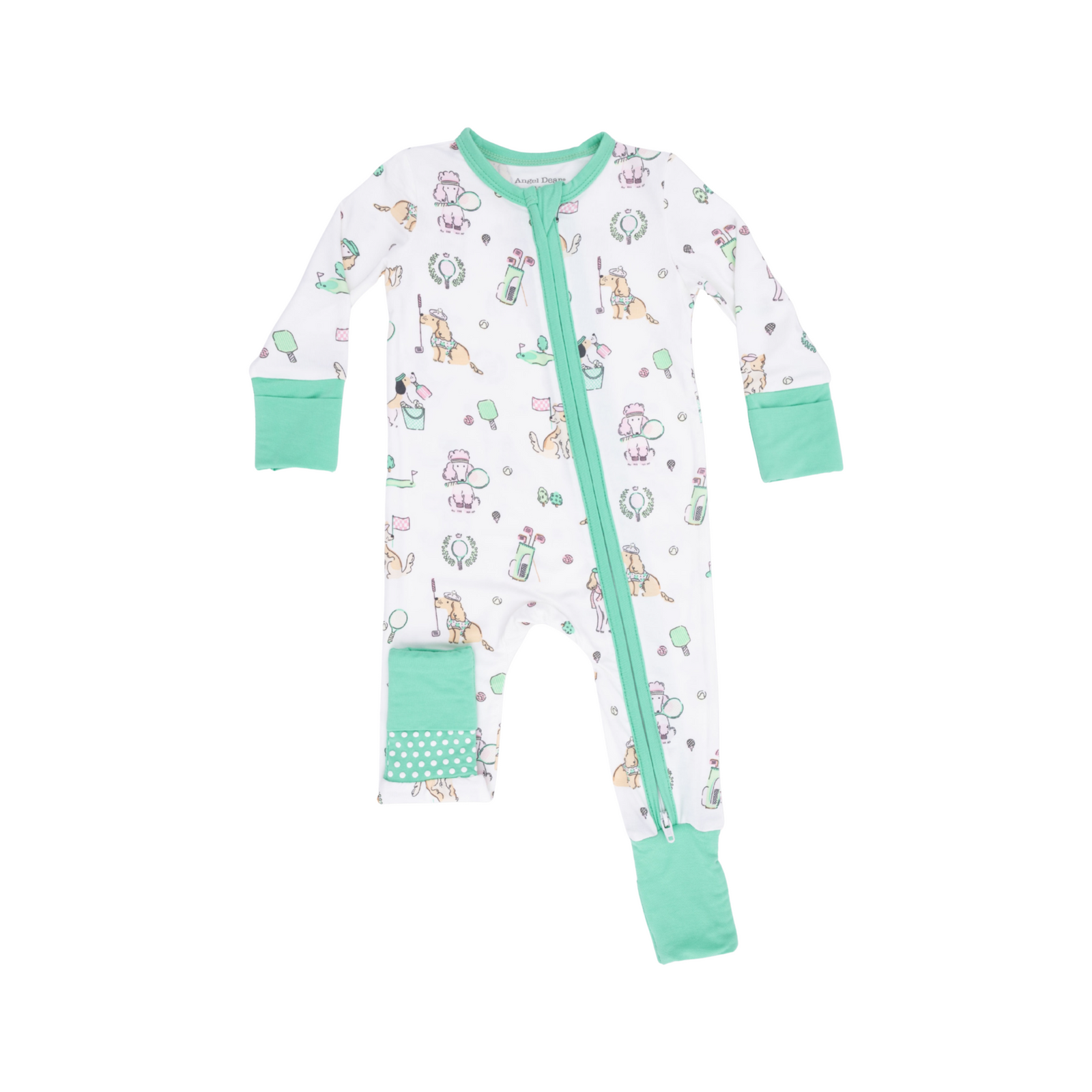 Country Club Dogs Pink Convertible Romper