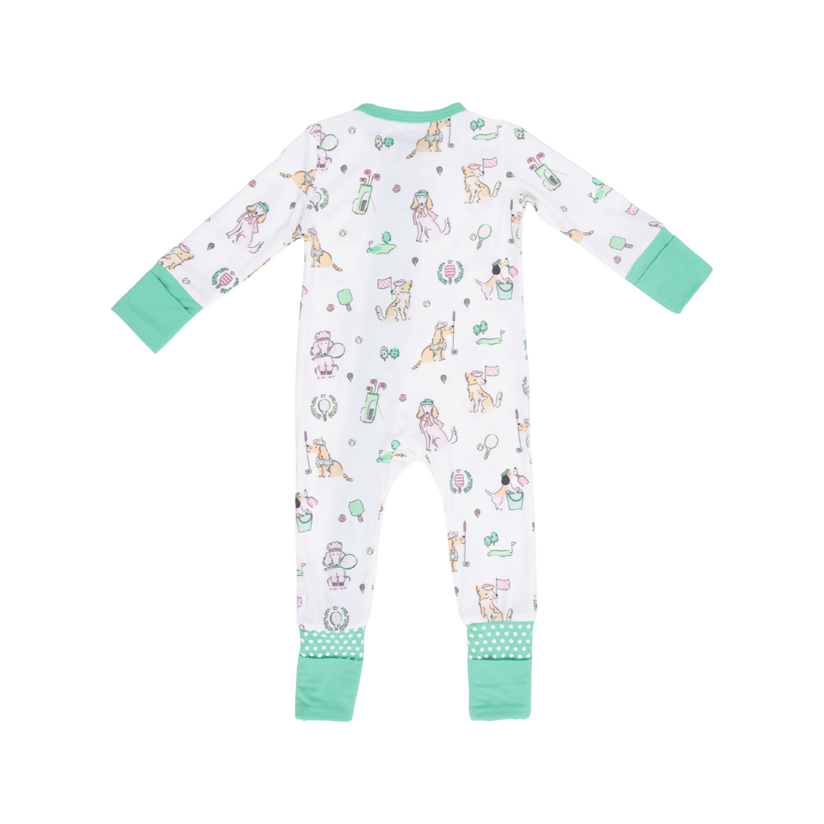 Country Club Dogs Pink Convertible Romper
