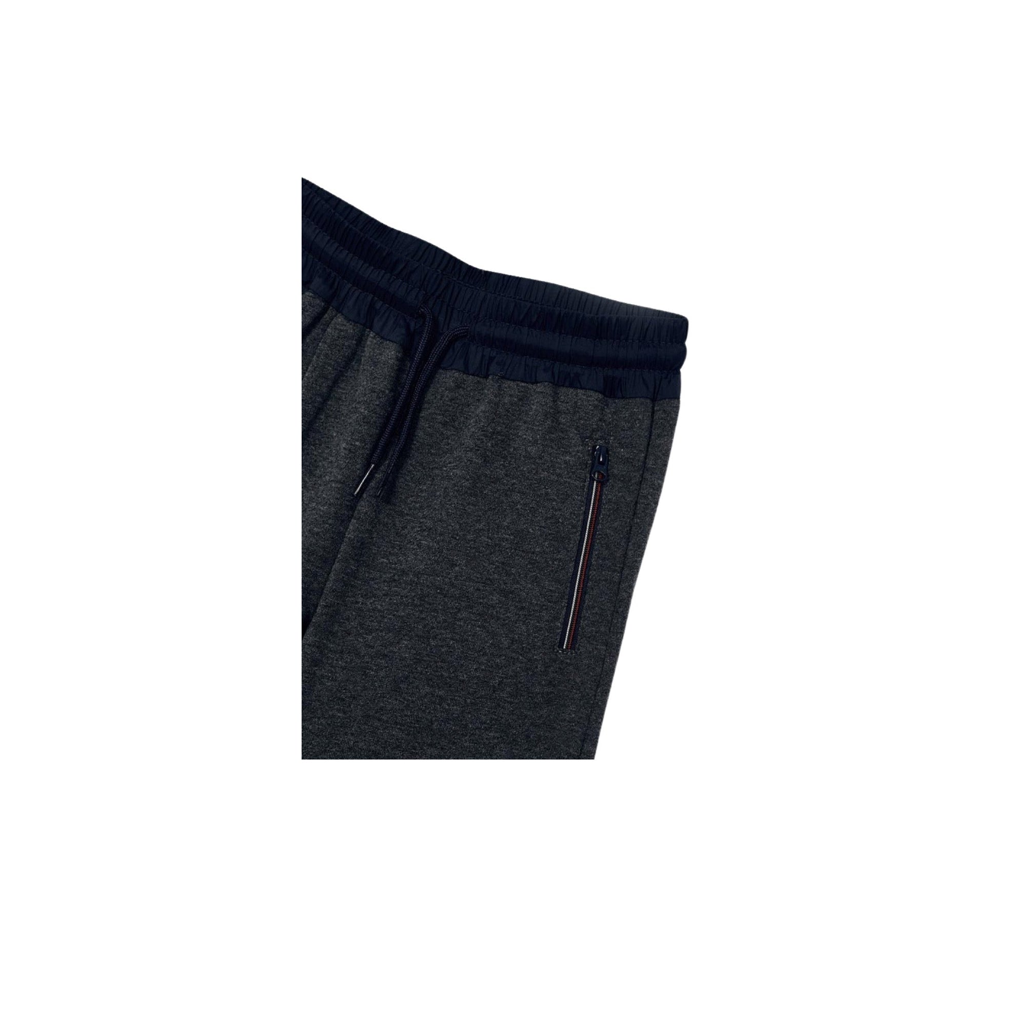 Grey & Navy Sweatpants