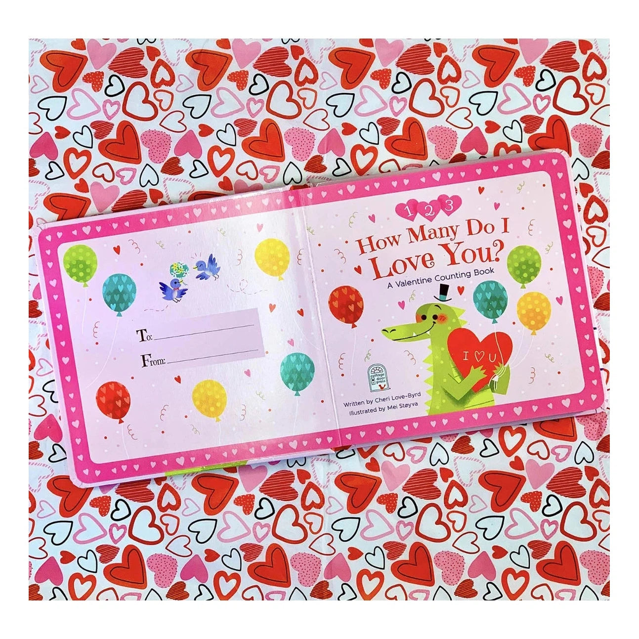 How Many Do I Love You? A Valentine Counting Board Book