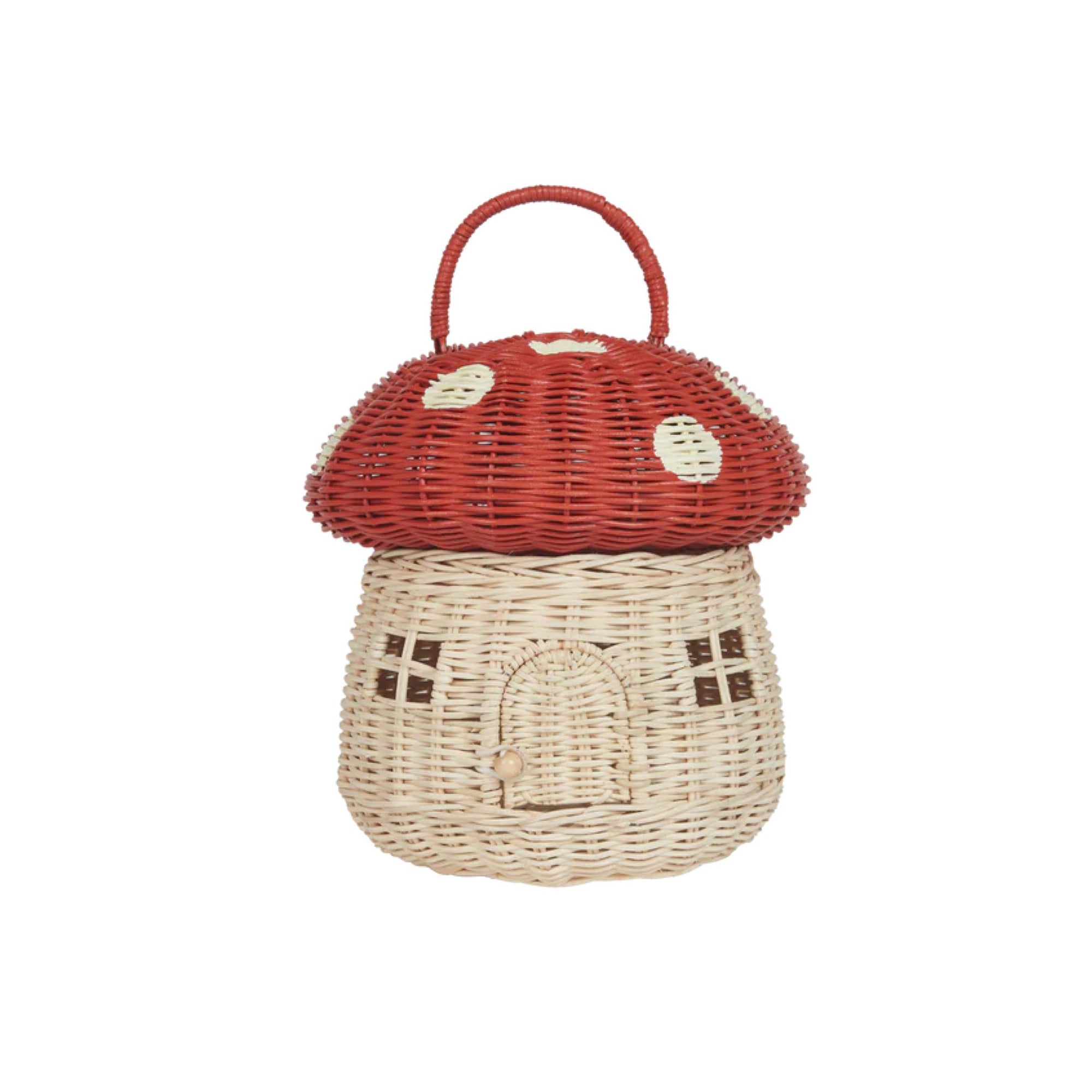 Rattan Mushroom Baskets